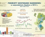 Podmioty gospodarki narodowej w województwie śląskim w 2014 r. Foto