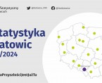 Statystyka Katowic - styczeń 2024 Foto