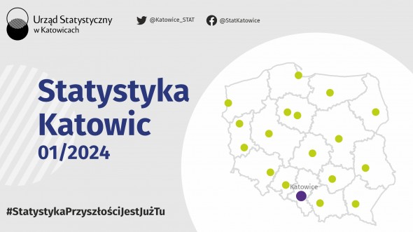 Statystyka Katowic - styczeń 2024