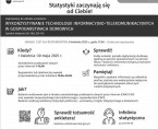 Wykorzystanie technologii informacyjno-komunikacyjnych w gospodarstwach domowych 1 kwietnia-30 maja 2025 r. Foto