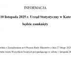10 listopada br. Urząd będzie zamknięty Foto