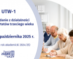 UTW-1 Sprawozdanie z działalności uniwersytetów trzeciego wieku Foto