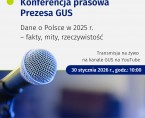 Konferencja prasowa Prezesa GUS pt.: Dane o Polsce w 2025 r. – fakty, mity, rzeczywistość Foto