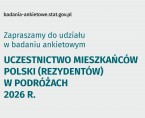 Badanie uczestnictwa mieszkańców Polski (rezydentów) w podróżach 1-20 kwietnia 2026 r. Foto