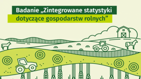 Zintegrowane statystyki dotyczące gospodarstw rolnych - plakat