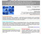 Wykorzystanie technologii informacyjno-telekomunikacyjnych w gospodarstwach domowych (SSI) Foto