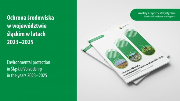 Ochrona środowiska w województwie śląskim w latach 2023-2025. - okładka