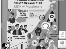 Myszków - dzień przedsiębiorczości - plakat