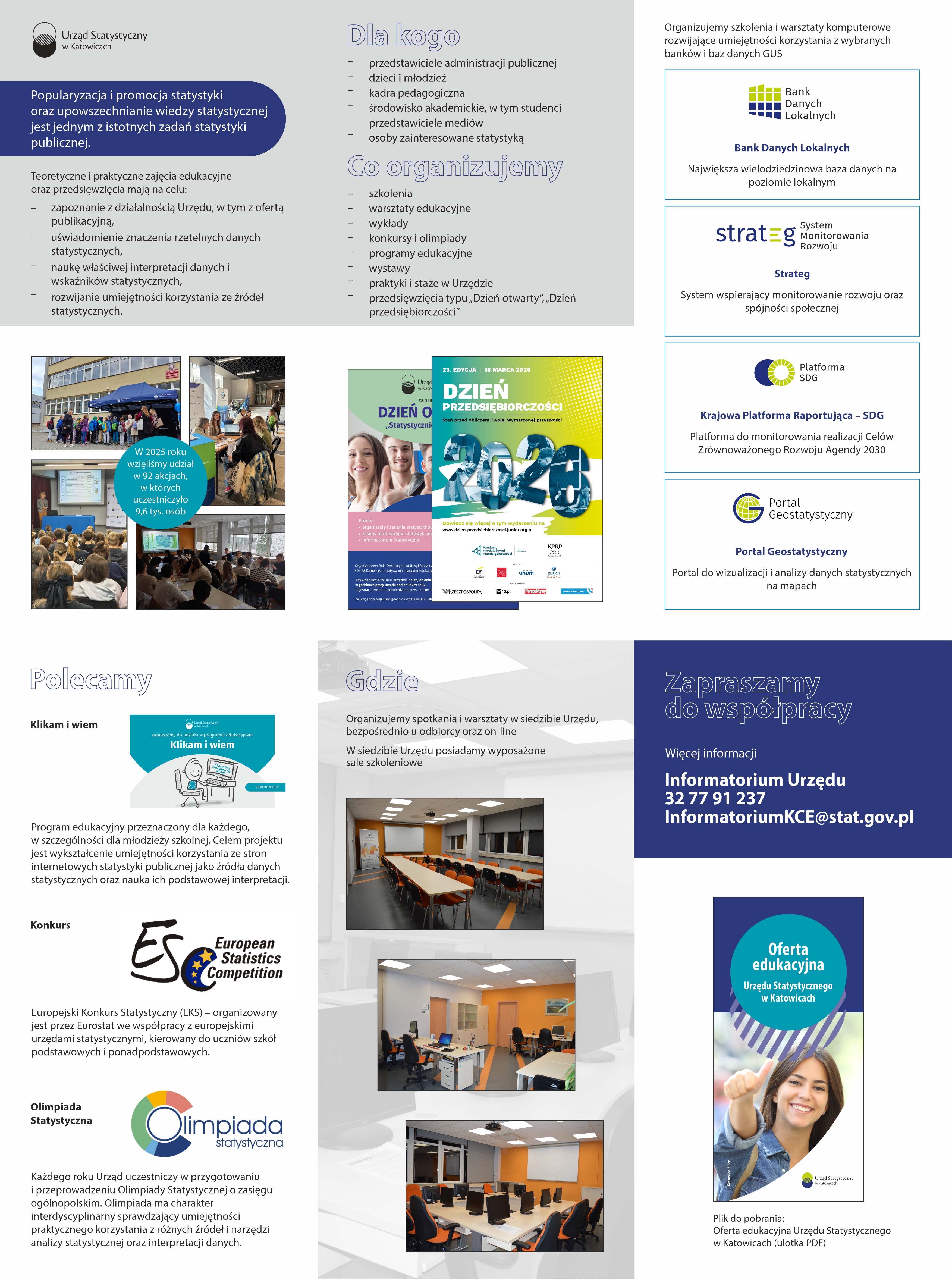 Folder - oferta edukacyjna